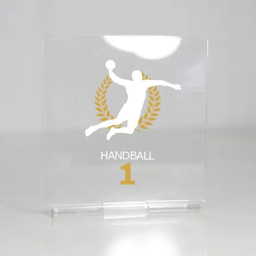 Trophée en plexiglas CARRE - France 3 mm