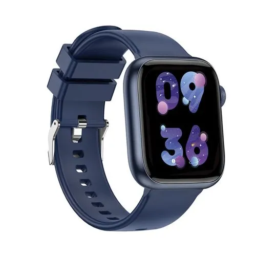 MONTRE CONNECTEE IGO - FREQUENCE CARDIAQUE - IP67 – BLUETOOTH 5.3 - BLEUE