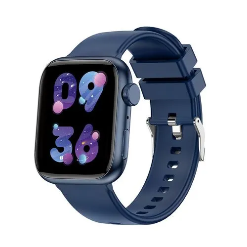 MONTRE CONNECTEE IGO - FREQUENCE CARDIAQUE - IP67 – BLUETOOTH 5.3 - BLEUE
