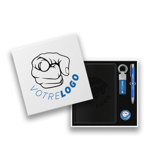 Coffret Cadeau d'Entreprise Personnalisable - Box Premium 5 Éléments