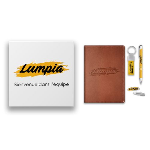 Coffret Cadeau d'Entreprise Personnalisable - Box Premium 5 Éléments