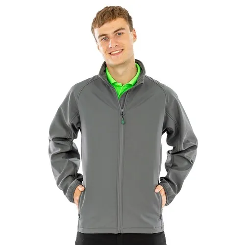 Veste softshell recyclée 2 couches imprimable Homme