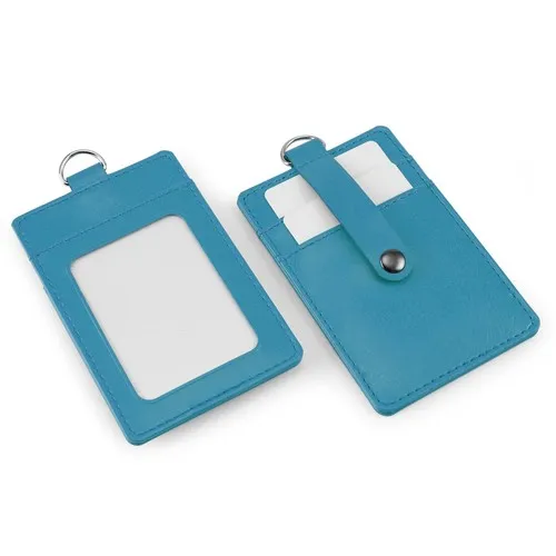 Porte-badge PU personnalisable - Finition premium sur mesure