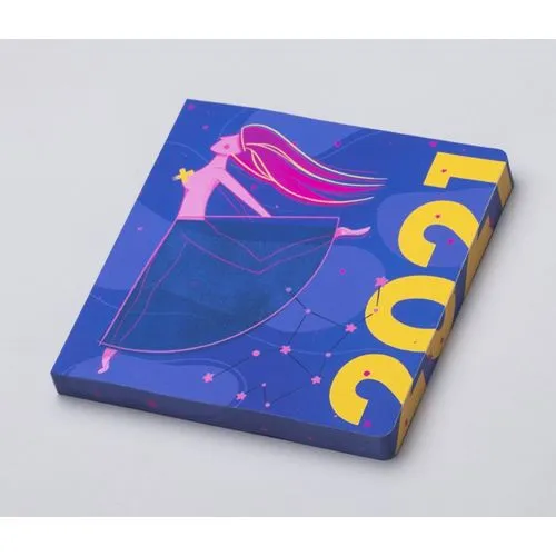 Agenda Personnalisé Couverture Souple Format Carré 175x175mm