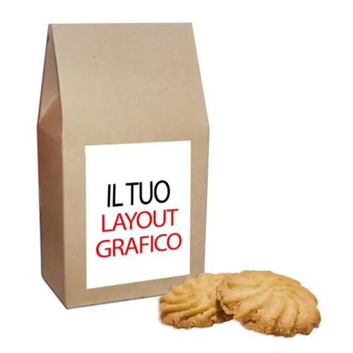 Biscuits Paste di Meliga Équitables Personnalisables - Made in Italy