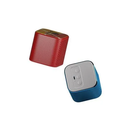 Enceinte Bluetooth Cubique 3W Finition Métallisée Personnalisable