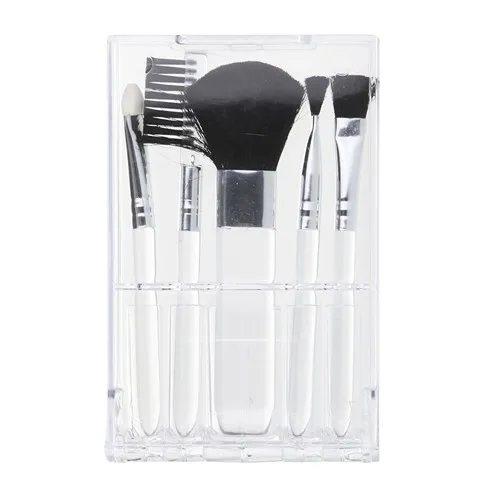 Set 6 Pinceaux de Maquillage Écologiques Personnalisables en Coton