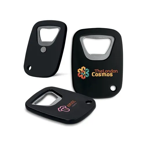 DÉCAPSULEUR EN MATIÈRE RECYCLÉE rPS AVEC UN AIMANT NÉODYME AU DOS