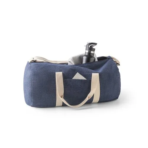 DENIM BAG. Sac de sport en coton denim (300 g/m²)