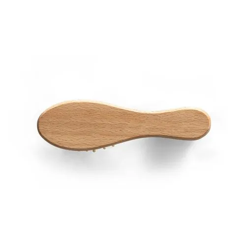 DERN. Brosse à cheveux en bois avec dents en bambou
