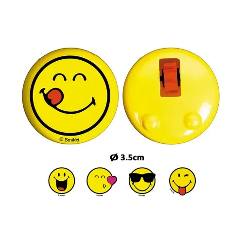 DESCENDEUR DE VITRE SMILEY 3.5CM