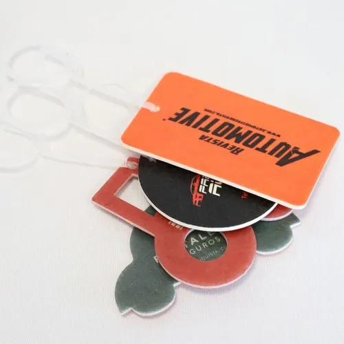 DÉSODORISANTS D'AIR DE VOITURE AVEC 60CM2 PERSONNALISABLE