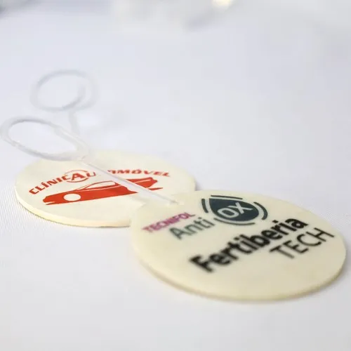 DÉSODORISANTS D'AIR DE VOITURE AVEC PERSONNALISABLE 40CM2