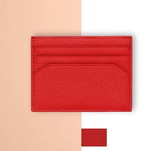 Porte-cartes cuir RFID personnalisable - Cadeau d'affaires premium