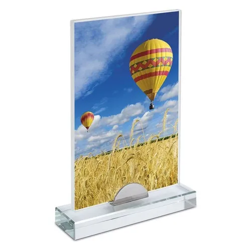 Panneau Verre Sublimation 200x130mm - Plaque Commémorative Personnalisée
