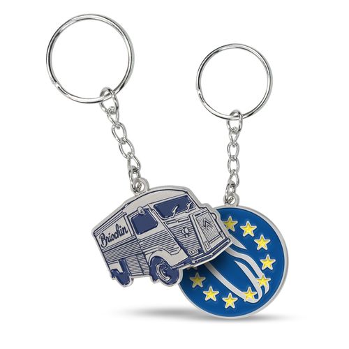 Porte-clés Personnalisé en Zamac - Fabrication Européenne
