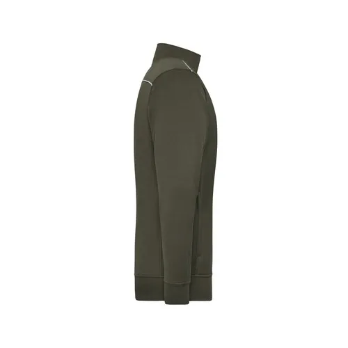 Sweat de travail homme zippé