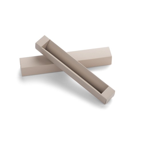 Étui Carton Beige pour Stylo Personnalisable - Packaging Élégant