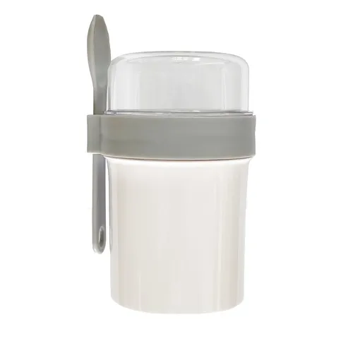 Gobelet à céréales personnalisable 560 ml + compartiment 230 ml