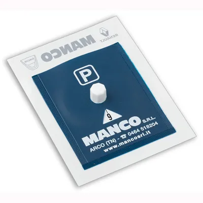 Disque de stationnement adhésif