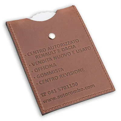 Disque de stationnement en cuir