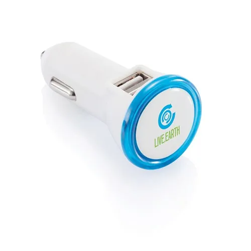 Double chargeur allume-cigare USB 2.1A