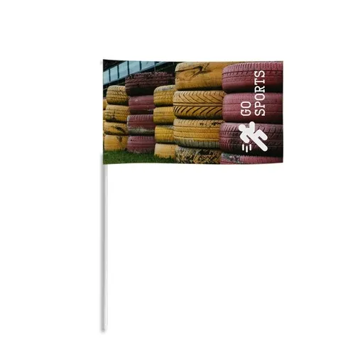 DRAPEAU PAPIER PERSONNALISABLE 21X31CM