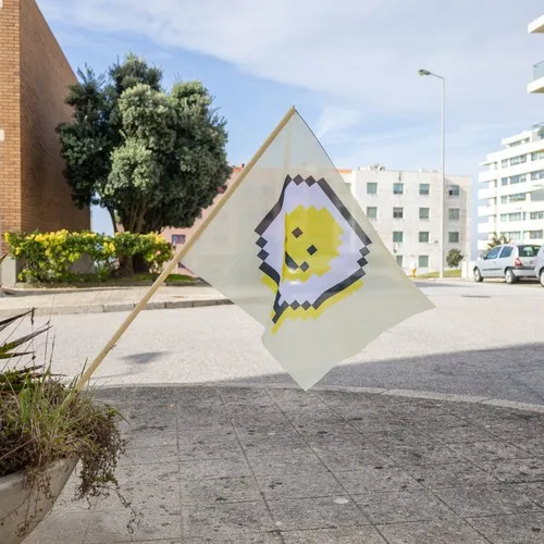 DRAPEAU PERSONNALISABLE 50X70 CM