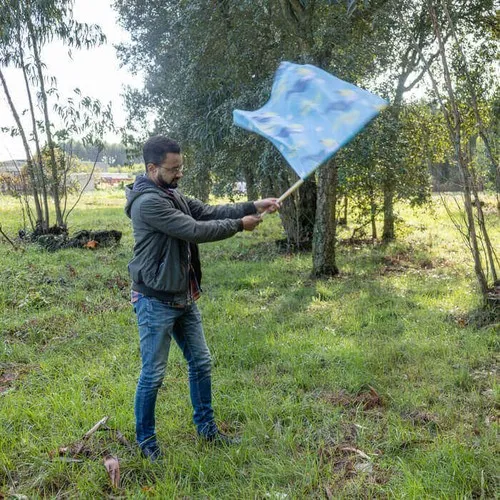 DRAPEAU PERSONNALISABLE 50X70 CM