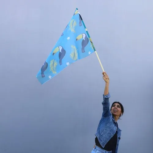 DRAPEAU POLYESTER 70X100 CM PERSONNALISABLE