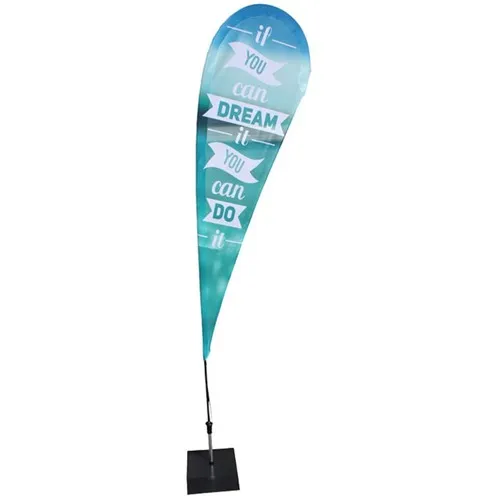 DROP FLAG SANS STRUCTURE PROMOPACK INTÉRIEUR PERSONNALISABLE