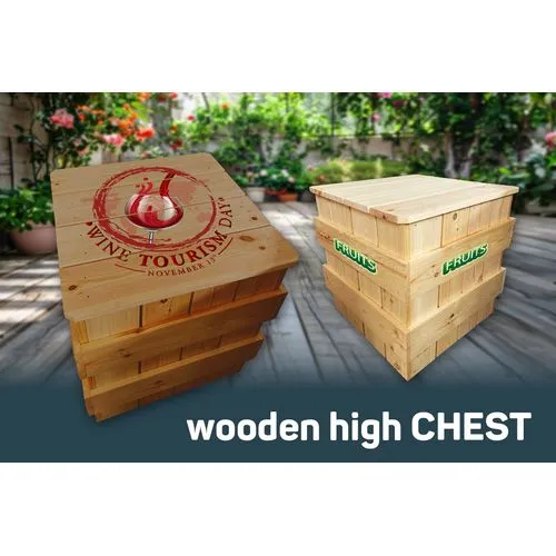 Support à menus en bois avec impression UV personnalisable