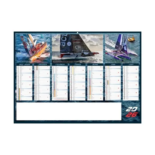 VOILE 2026 - MIDI 430 x 335 mm - LEGER 400G - SANS MARQUAGE - 1 TROU EN TETE