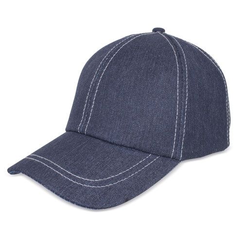Casquette Italie Marine avec Drapeau - 100% Coton Peigné