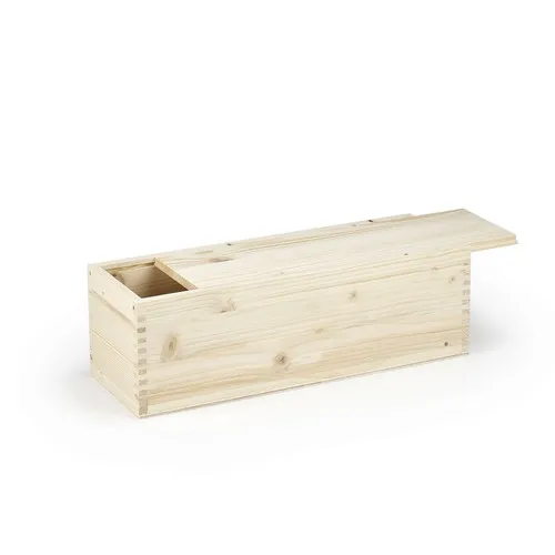 Caisse Bois Magnum 1,5L avec Couvercle Coulissant Personnalisable