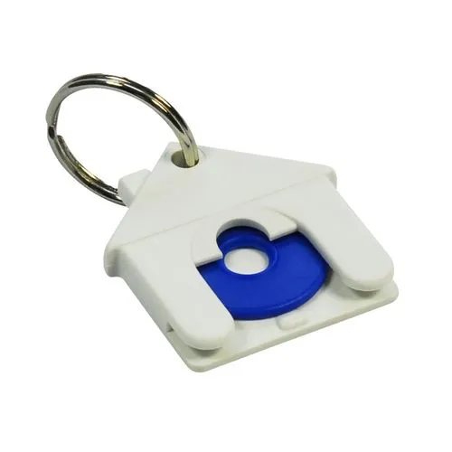 Porte-clés Maison en Plastique Recyclé Personnalisable