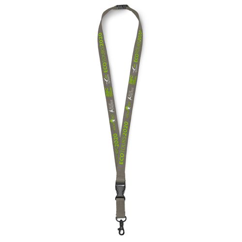 Lanyard Bambou Personnalisé Sérigraphié - Écologique & Durable