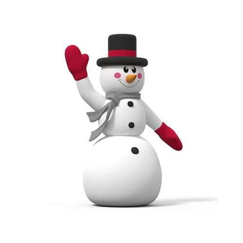 PLV Gonflable de Noël Géante - Père Noël, Sapin, Renne Personnalisable