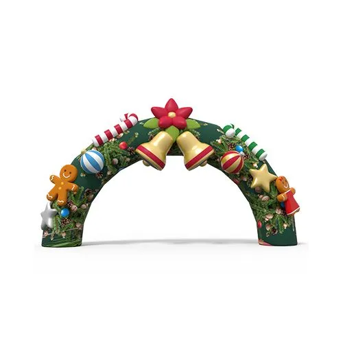 PLV Gonflable de Noël Géante - Père Noël, Sapin, Renne Personnalisable