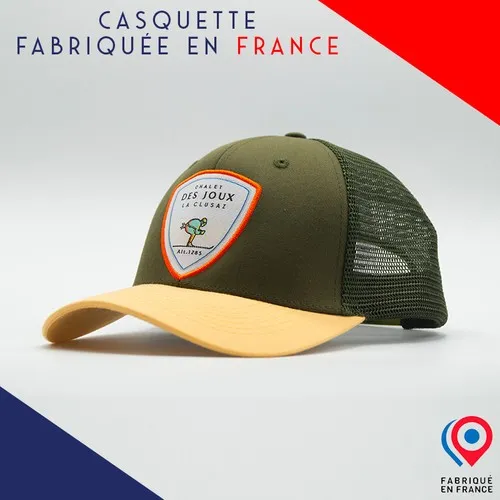 Casquette Sport Mesh Française - Personnalisable par Sérigraphie