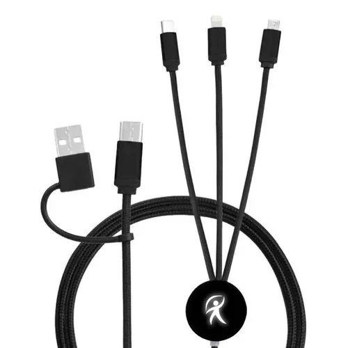 CABLE 5 EN 1 CHARGE ECO ULTRA - RAPIDE CERTIFIÉ