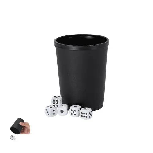 Jeu de Dés Personnalisable avec Gobelet - Cadeau d'Entreprise