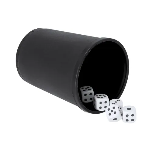 Jeu de Dés Personnalisable avec Gobelet - Cadeau d'Entreprise