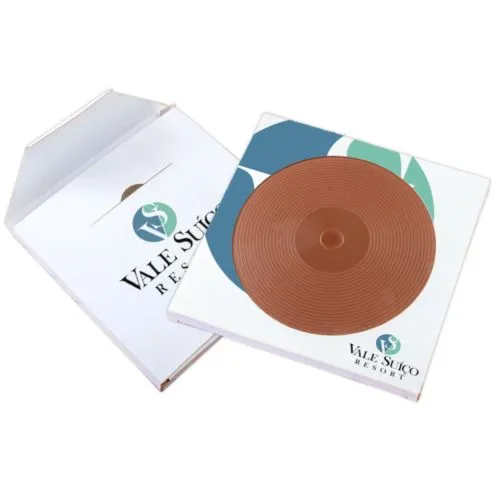 Disque vinyle chocolat