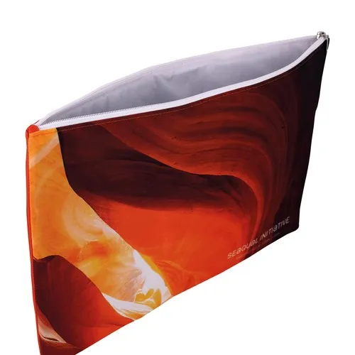 Sacoche Ordinateur Écologique en Plastique Marin Recyclé - Personnalisable