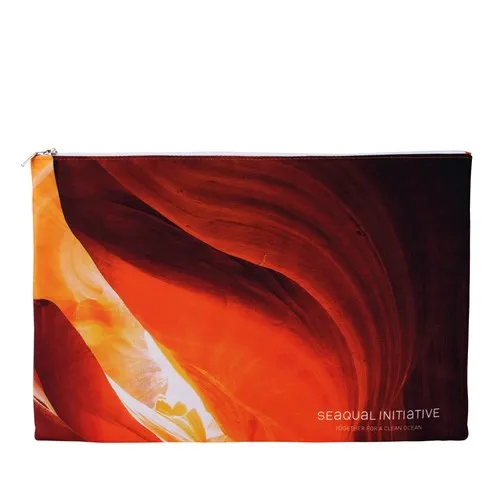 Sacoche Ordinateur Écologique en Plastique Marin Recyclé - Personnalisable