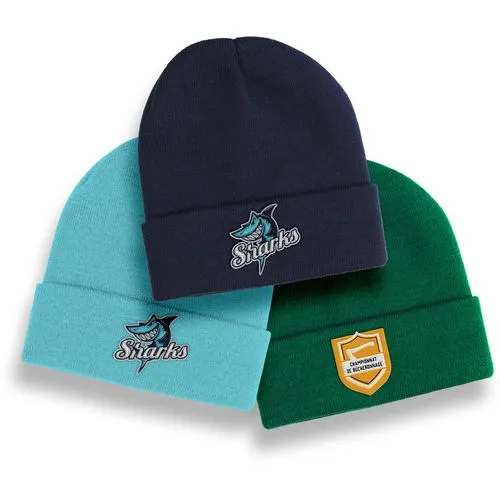 BONNET ACRYLIQUE AVEC REVERS