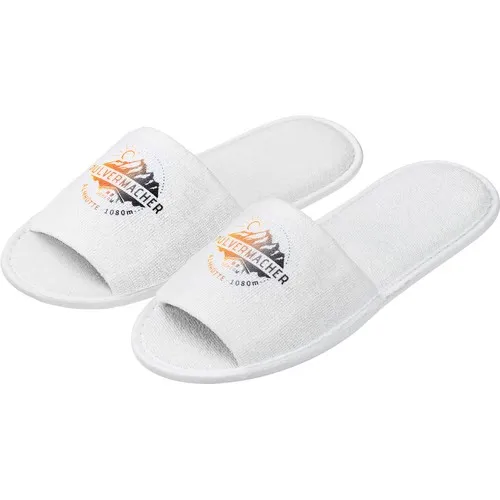 Chaussons d'Hôtel Personnalisables "Weave" - Maille Premium