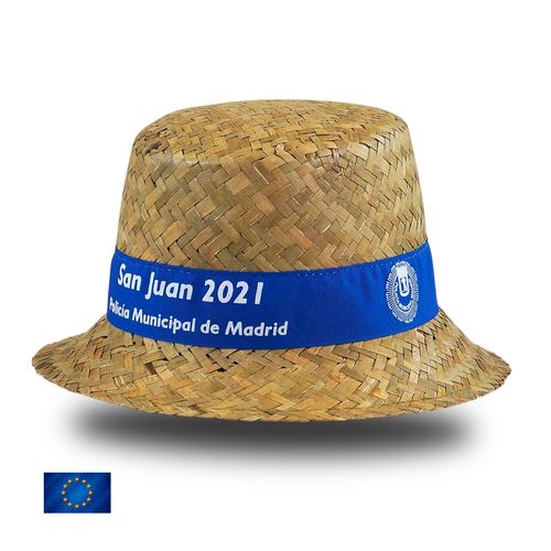 Bob en Paille Dorée Personnalisable - Fabrication Européenne