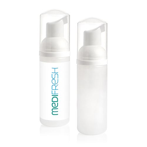 Mousse désinfectante mains sans alcool 50ml personnalisable